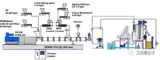 论坛回顾 l TPV加工中的双螺杆挤出机以及挤出共混工艺